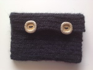 Avec des boutons vintage 12.50 x 8 cm