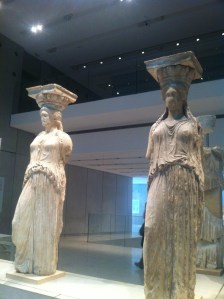 Athènes les caryatides