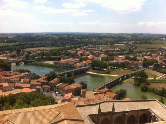 Vue depuis le clocher de la Cathédrale
