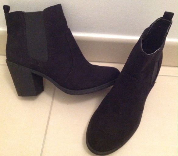 Boots H&M 29,99€, imitation nubuck