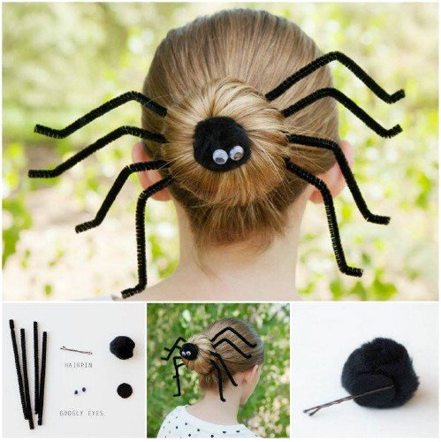 halloween coiffure