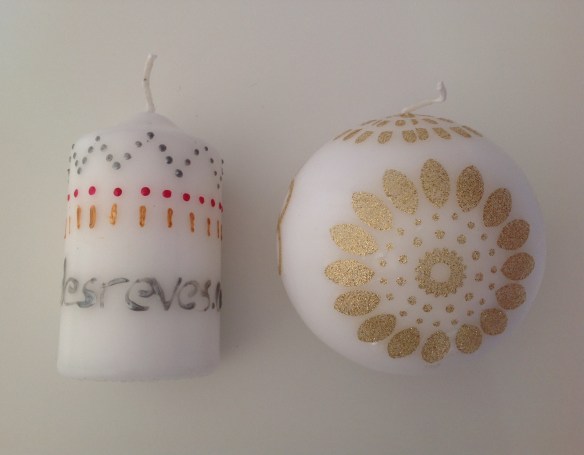 id créatives décoration de bougie