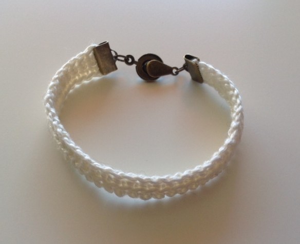 bracelet coton écru