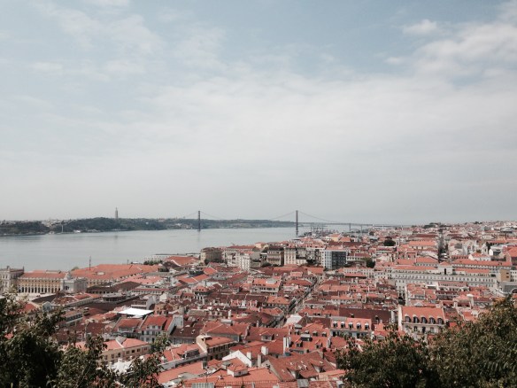 lisbonne vue du château st geoges